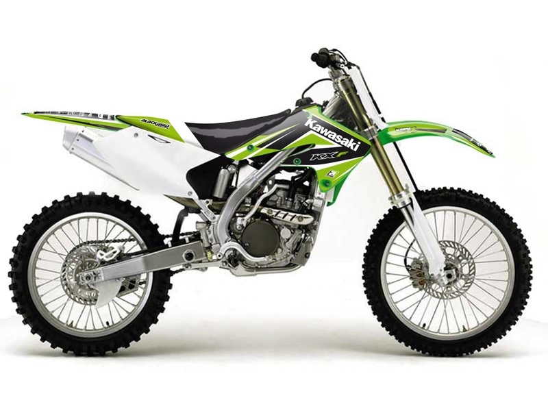 Obrázek produktu BLACKBIRD Dream Graphic 4 Kompletní sada grafiky Kawasaki KX250F 8407N