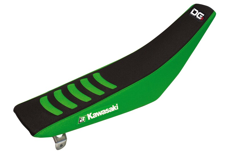 Obrázek produktu BLACKBIRD Double Grip 3 Potah sedadla černý/zelený Kawasaki KX85 1432H