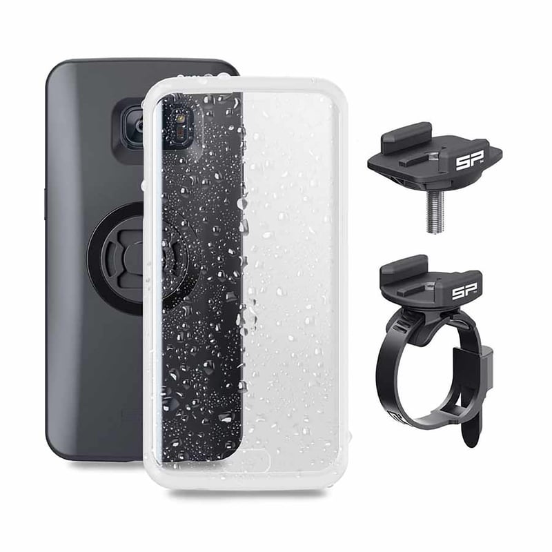 Obrázek produktu SP-CONNECT Bike Bundle upevněný na řídítkách nebo představci Samsung S7 Edge 53407