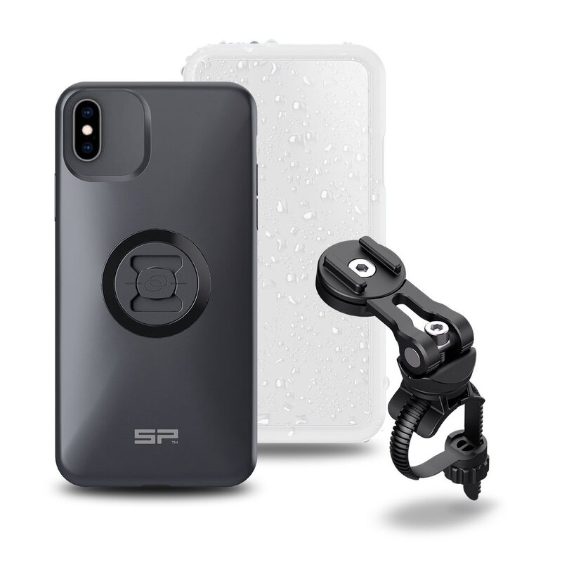Obrázek produktu SP-CONNECT Bike Bundle upevněný na řídítkách nebo představci iPhone XS Max 53413