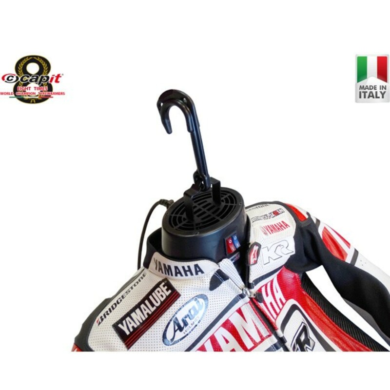 Obrázek produktu Věšák na sušení CAPIT černý horký/studený vzduch 230V WEV040