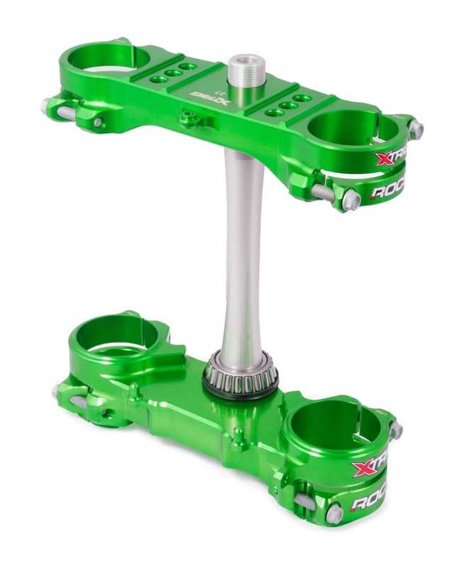 Obrázek produktu XTRIG ROCS Tech Triple Clamp Green 23mm offset 40301007