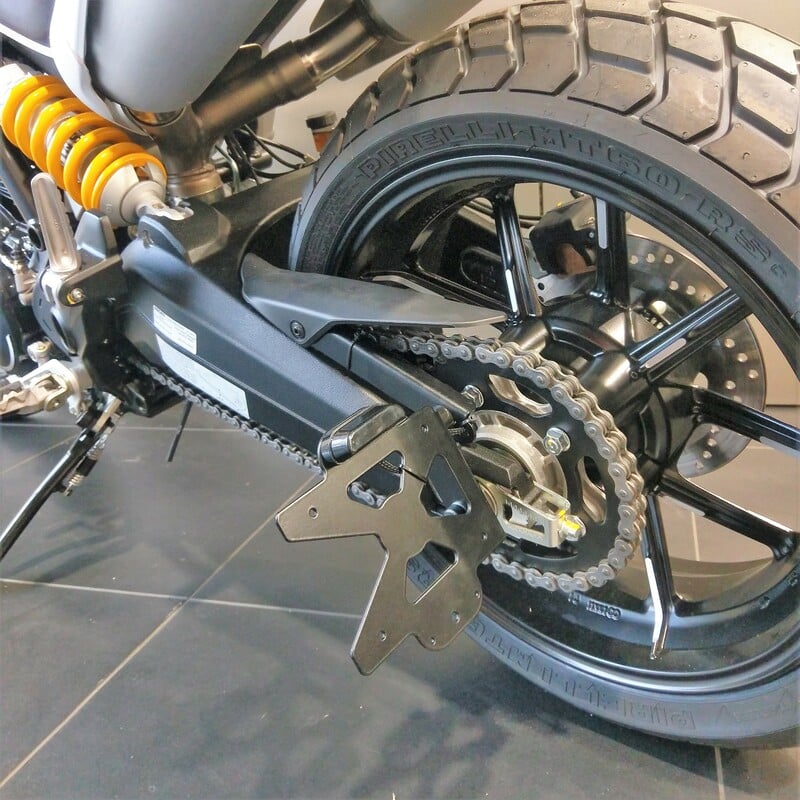 Obrázek produktu ACCESS DESIGN Boční držák SPZ černý Ducati Scrambler 1100 SPLD001