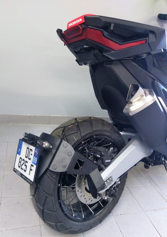 Obrázek produktu ACCESS DESIGN ''Wheel Fitted'' držák SPZ černý Honda X-ADV SPLRH032