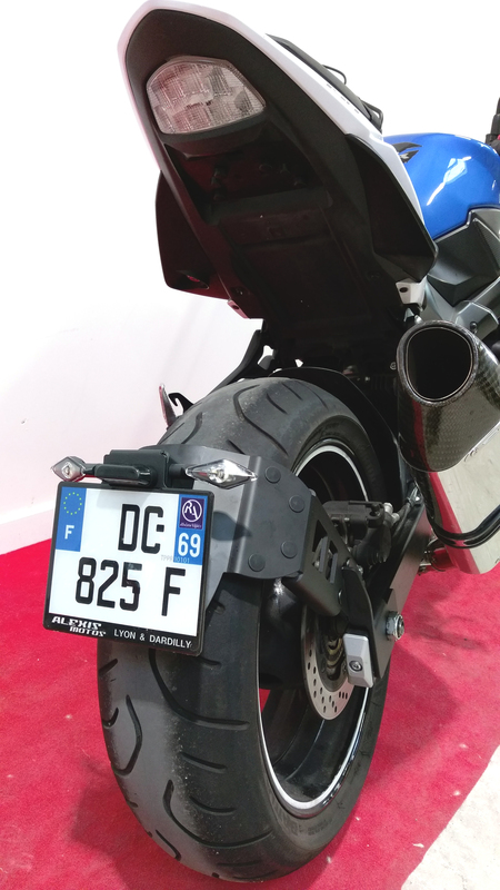 Obrázek produktu ACCESS DESIGN ''Wheel Fitted'' držák SPZ černý Suzuki GSR750 SPLRS002