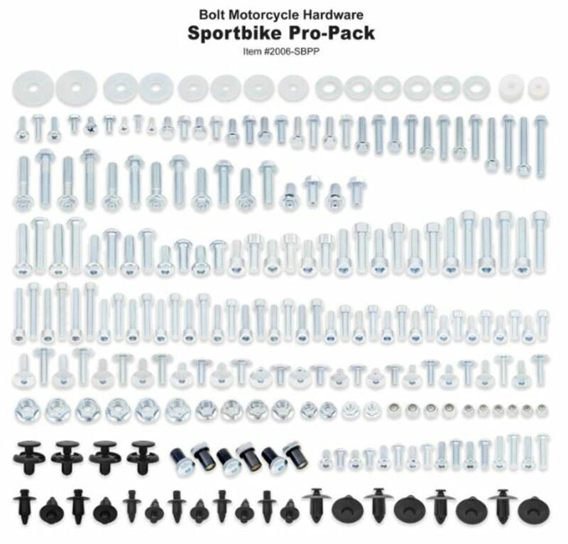 Obrázek produktu Bolt Sportbike Pro Pack pro sportovní motocykly Honda/Kawasaki/Suzuki/Yamaha 2006-SBPP