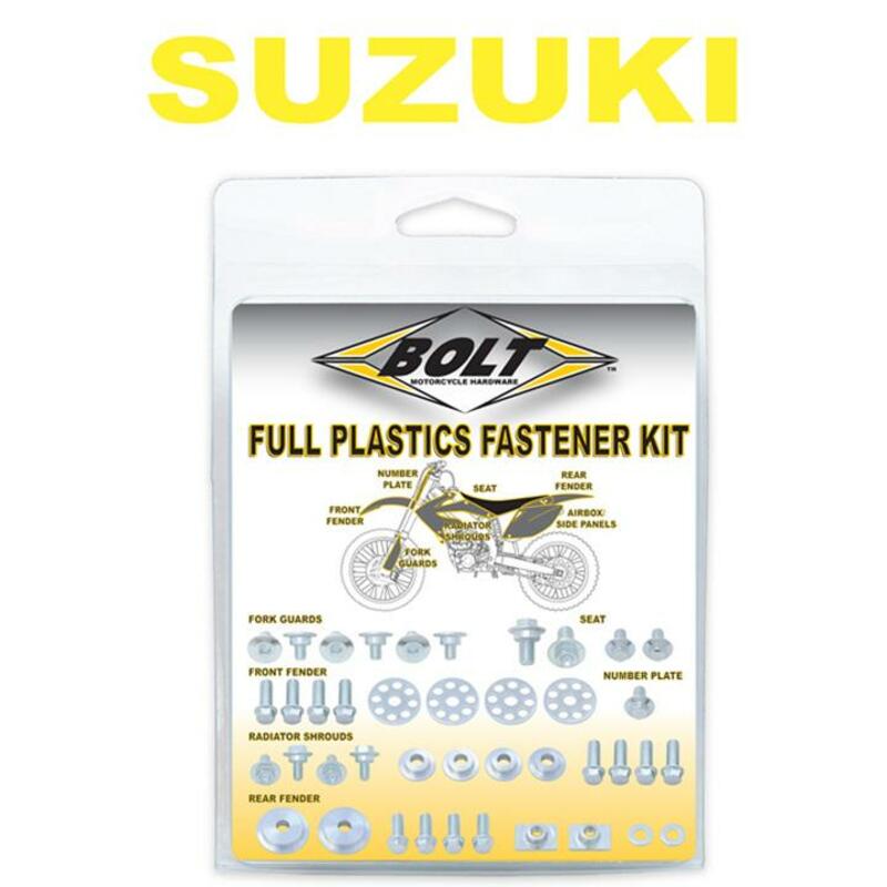 Obrázek produktu BOLT Kompletní sada plastových spojovacích prvků Suzuki RM-Z450 SUZ-1800004