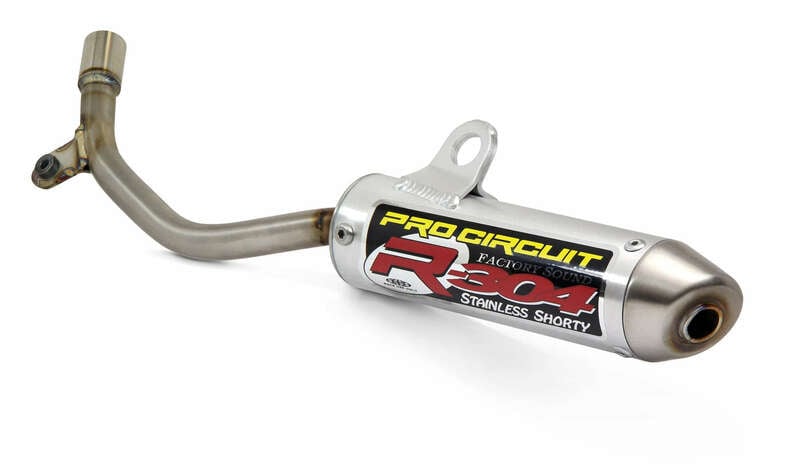 Obrázek produktu PRO CIRCUIT R-304 Tlumič výfuku z kartáčovaného hliníku/nerezové oceli Koncovka KTM/Husqvarna 1151650