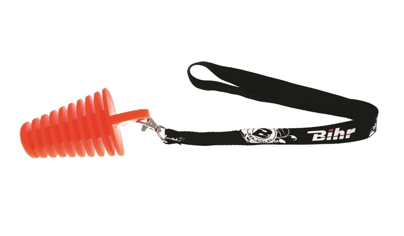Obrázek produktu BIHR Výfuková zátka 2 zdvihy oranžová Ø14 až 37 mm L35-63501O