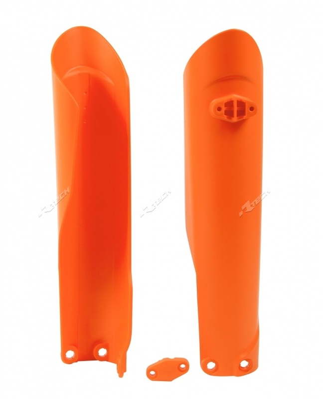 Obrázek produktu RACETECH chrániče vidlic - barva OEM (2017) KTM R-PSKTMAR0016