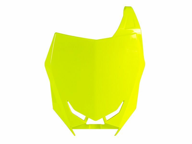 Obrázek produktu RACETECH Přední registrační značka neonově žlutá Suzuki RM-Z450 R-TBRMZGF0018