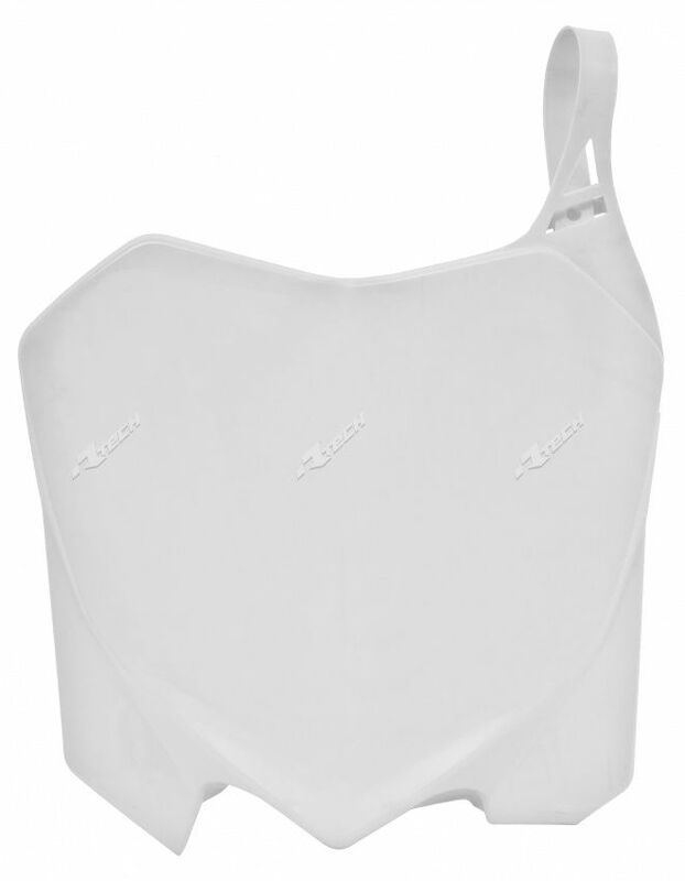 Obrázek produktu RACETECH Přední registrační značka bílá Honda CRF250R/450R R-TBCRFBN0009