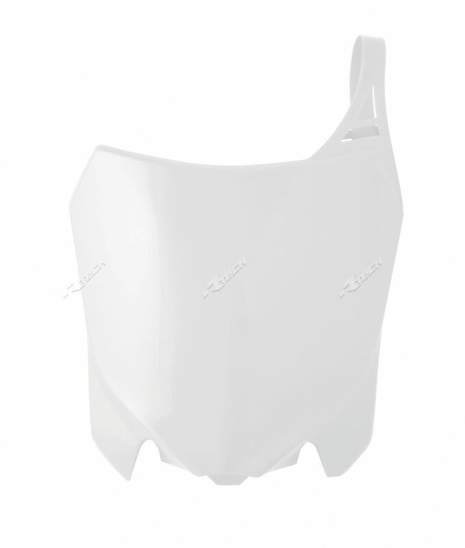 Obrázek produktu RACETECH Přední registrační značka bílá Honda CRF250R/450R R-TBCRFBN0013