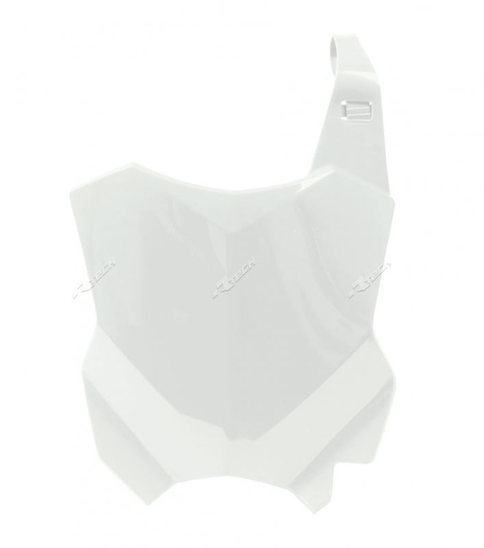 Obrázek produktu RACETECH Přední poznávací značka Kawasaki KX-F450, bílá R-TBKXFBN0016