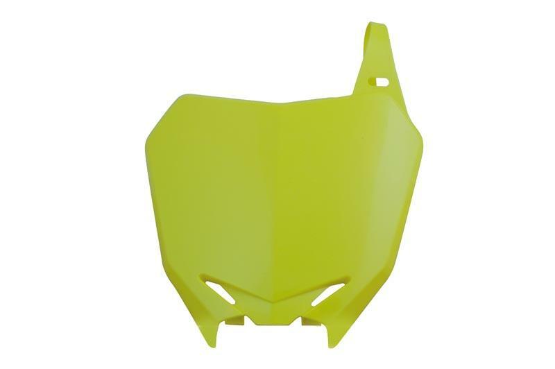 Obrázek produktu RACETECH Přední registrační značka žlutá Suzuki RM-Z250/450 R-TBRMZGI0008