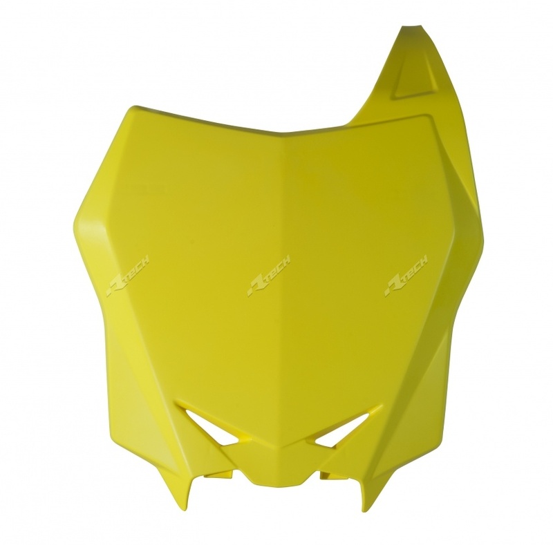 Obrázek produktu RACETECH Tovární přední poznávací značka žlutá Suzuki RM-Z250/450 R-TBRMZGI0016