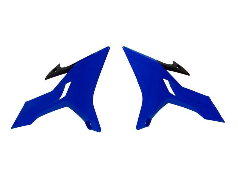 Obrázek produktu Kryty chladiče RACETECH Neon Yellow/Blue Yamaha YZ125/250 R-CVYZ0BL0016