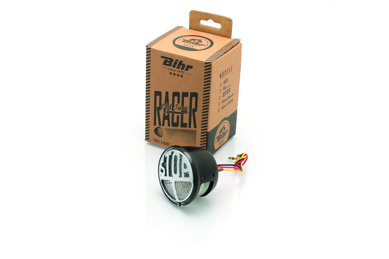 Obrázek produktu Bihr Dum-Dum čiré LED pouliční legální černé vintage zadní světlo 6D799W091B