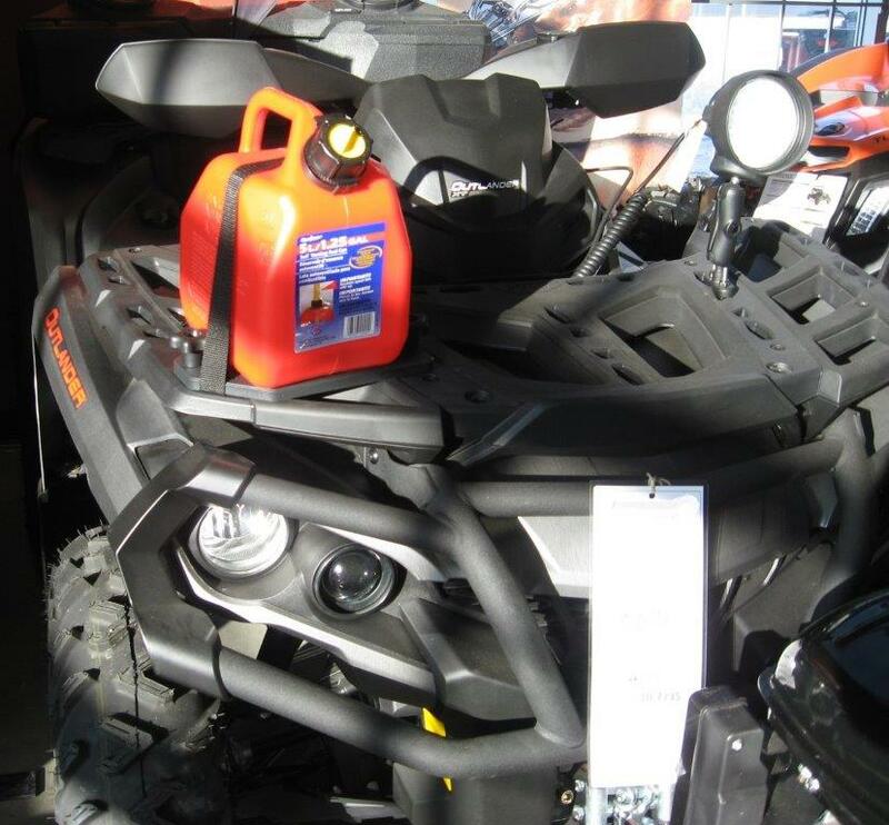 Obrázek produktu ART Nádrž a rychloupínáky Červená 5L Can Am 115-0063