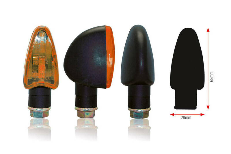 Obrázek produktu Indikátory BIHR Triangle Black Universal 001-1