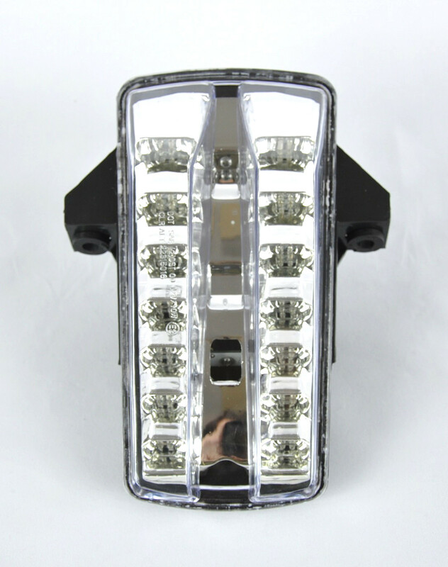 Obrázek produktu SV650/S V1000 LED ZADNÍ SVĚTLO S INTEGROVANÝMI BLINKRY TZS-150-INT