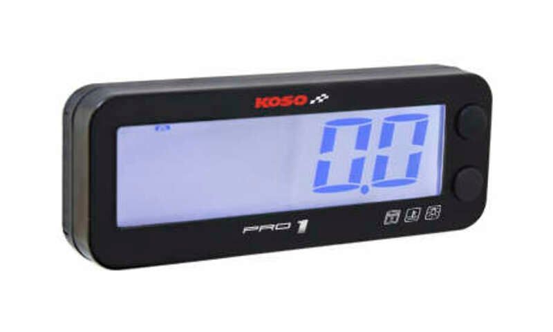 Obrázek produktu Multifunkční otáčkoměr KOSO Pro-1 LCD černý BA054000