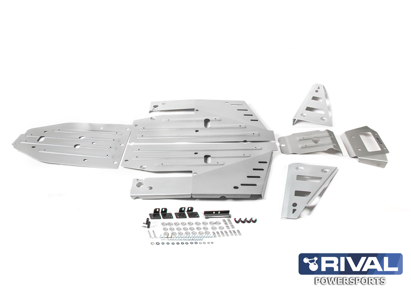 Obrázek produktu RIVAL Kompletní sada ochranných desek - hliník Polaris RZR 1000 XP/Turbo 2444.7411.1
