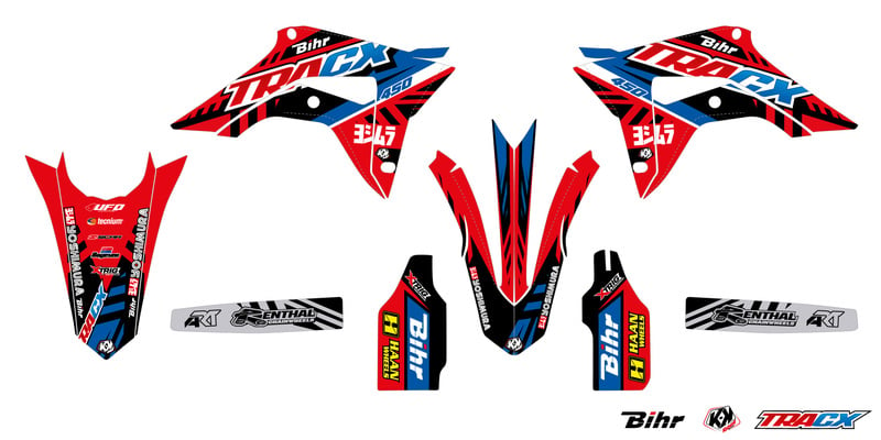 Obrázek produktu KUTVEK Tracx Graphic Kit Červená Honda CRF450R 5HO1755022L