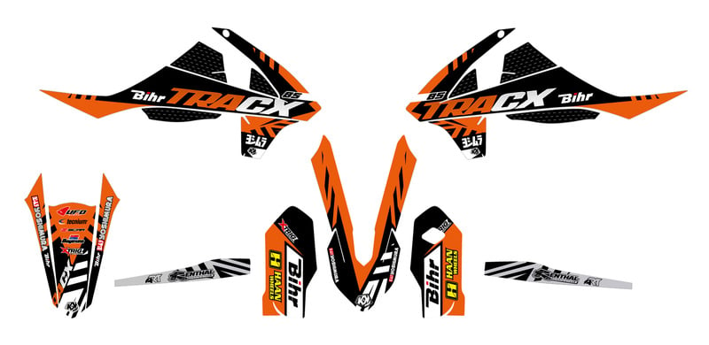 Obrázek produktu KUTVEK Tracx Graphic Kit Orange KTM SX85 5KT1757616L