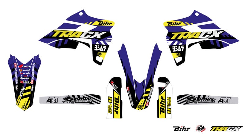 Obrázek produktu KUTVEK Tracx Graphic Kit Blue Sherco 5SH1752511L