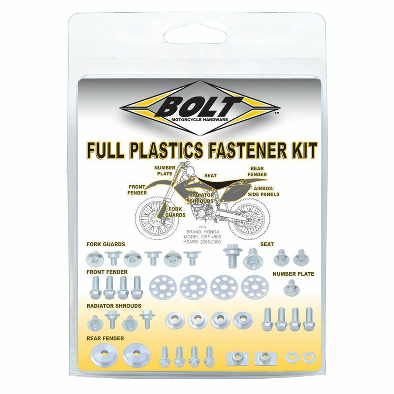 Obrázek produktu Upevňovací sada BOLT Plastics Nerezová ocel Suzuki RM-Z 250/450 SUZ-PFK1