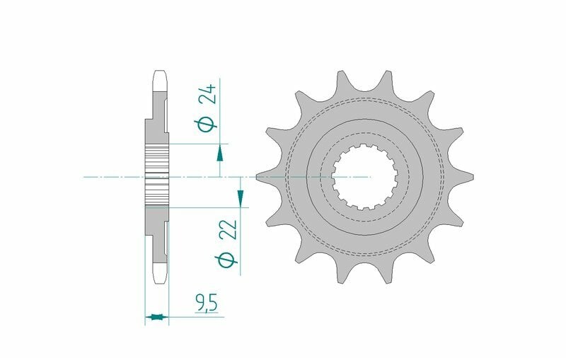 Obrázek produktu Ocelové samočisticí přední kolo AFAM 20311 - 520 20311+14