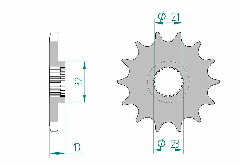 Obrázek produktu Ocelové standardní přední kolo AFAM 21311 - 428 21311-14