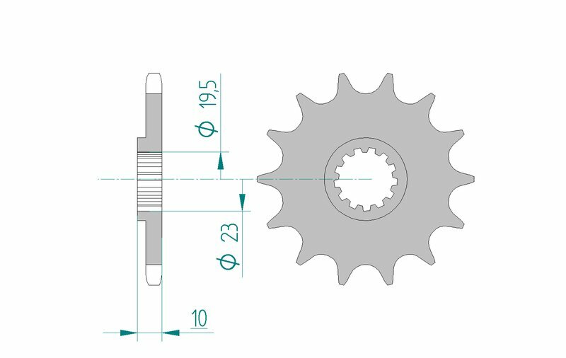 Obrázek produktu Ocelové samočisticí přední kolo AFAM 22303 - 520 22303+12