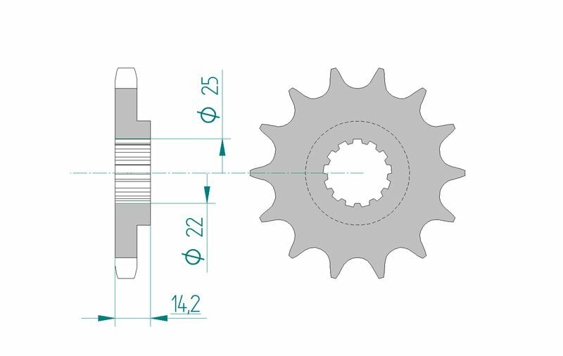 Obrázek produktu Ocelové standardní přední kolo AFAM 22601 - 630 22601-15