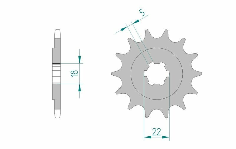 Obrázek produktu Ocelové samočisticí přední kolo AFAM 24201 - 520 24201+13