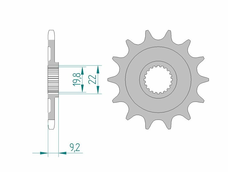 Obrázek produktu Ocelové samočisticí přední kolo AFAM 24305 - 520 24305+13