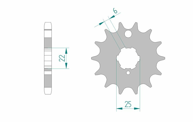 Obrázek produktu Ocelové standardní přední kolo AFAM 24401 - 530 24401-15