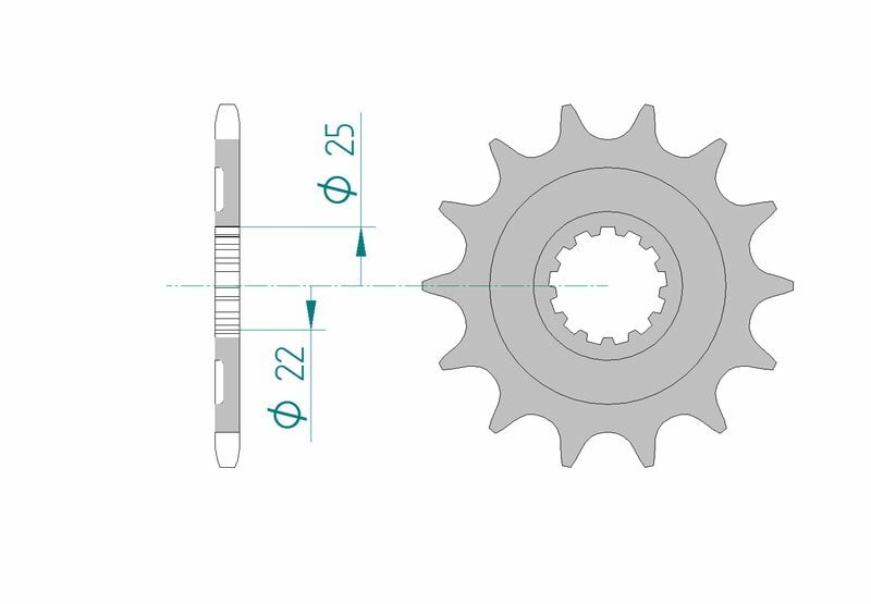 Obrázek produktu Ocelové samočisticí přední kolo AFAM 27502 - 520 27502+14