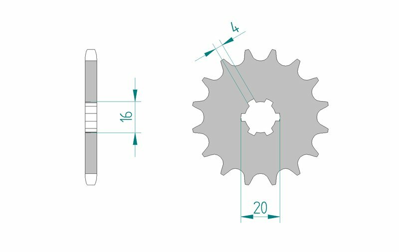 Obrázek produktu Ocelové samočisticí přední kolo AFAM 28200 - 520 28200+13