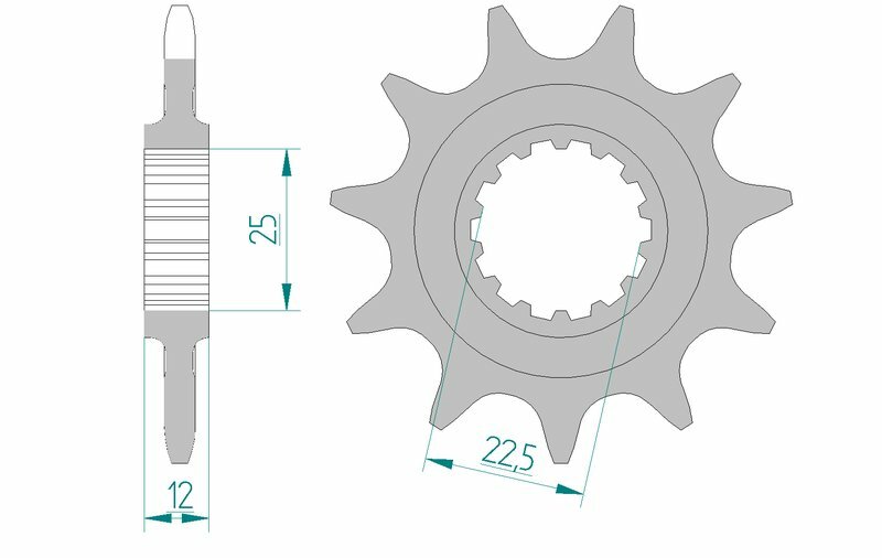 Obrázek produktu Ocelové standardní přední kolo AFAM 97200 - 520 97200-09