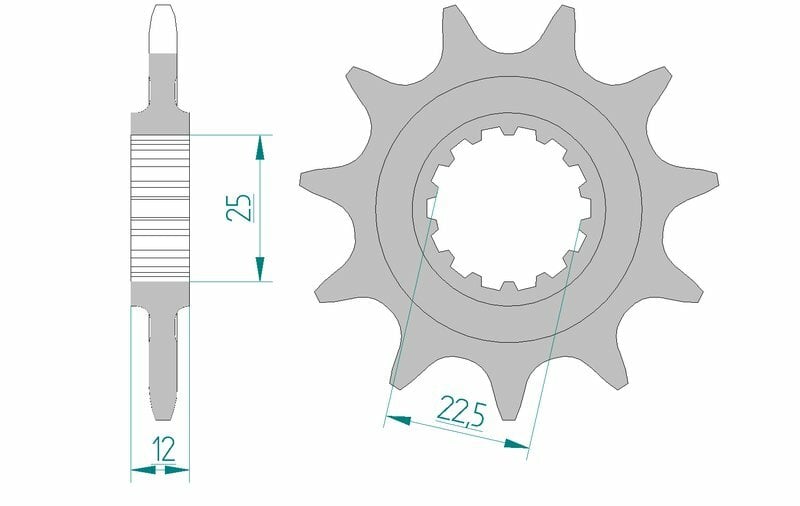 Obrázek produktu Ocelové standardní přední kolo AFAM 97200 - 520 97200-11