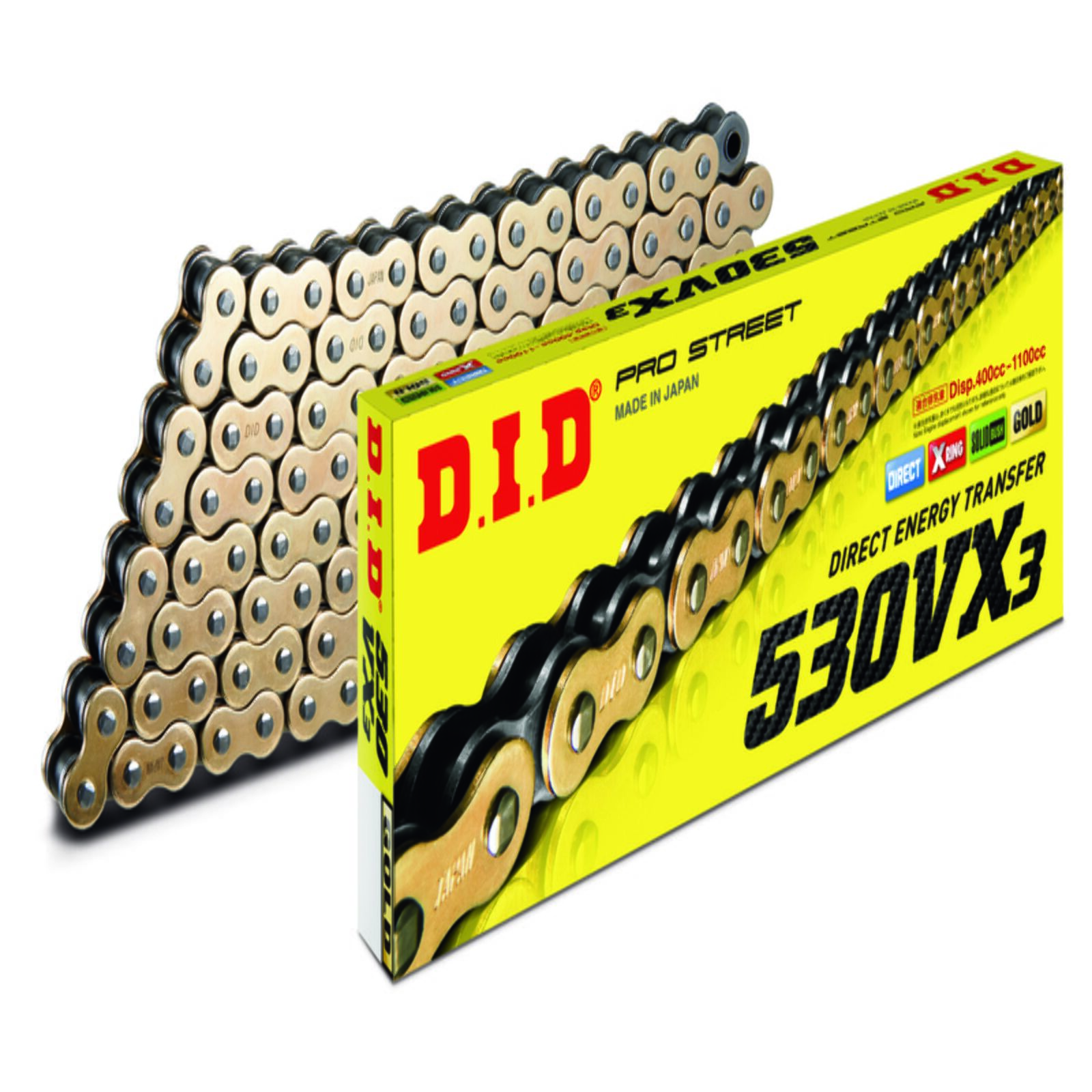 Obrázek produktu D.I.D 530VX3 X-Ring Drive Chain 530 4525516397131