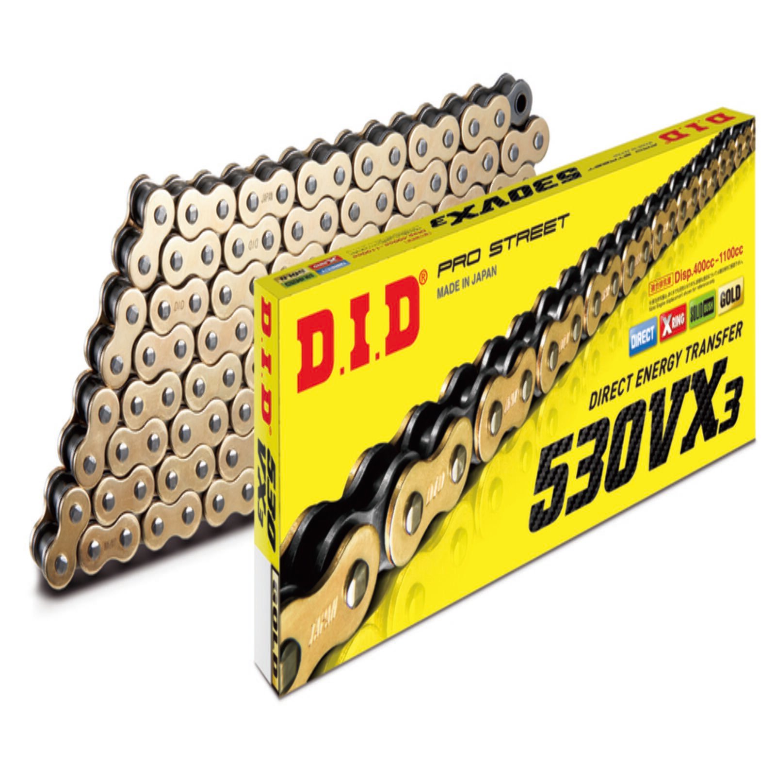 Obrázek produktu D.I.D 530VX3 X-Ring Drive Chain 530 4525516397148