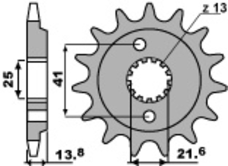 Obrázek produktu Ocelová standardní přední řetězová kola PBR 346 - 525 346.16.18NC