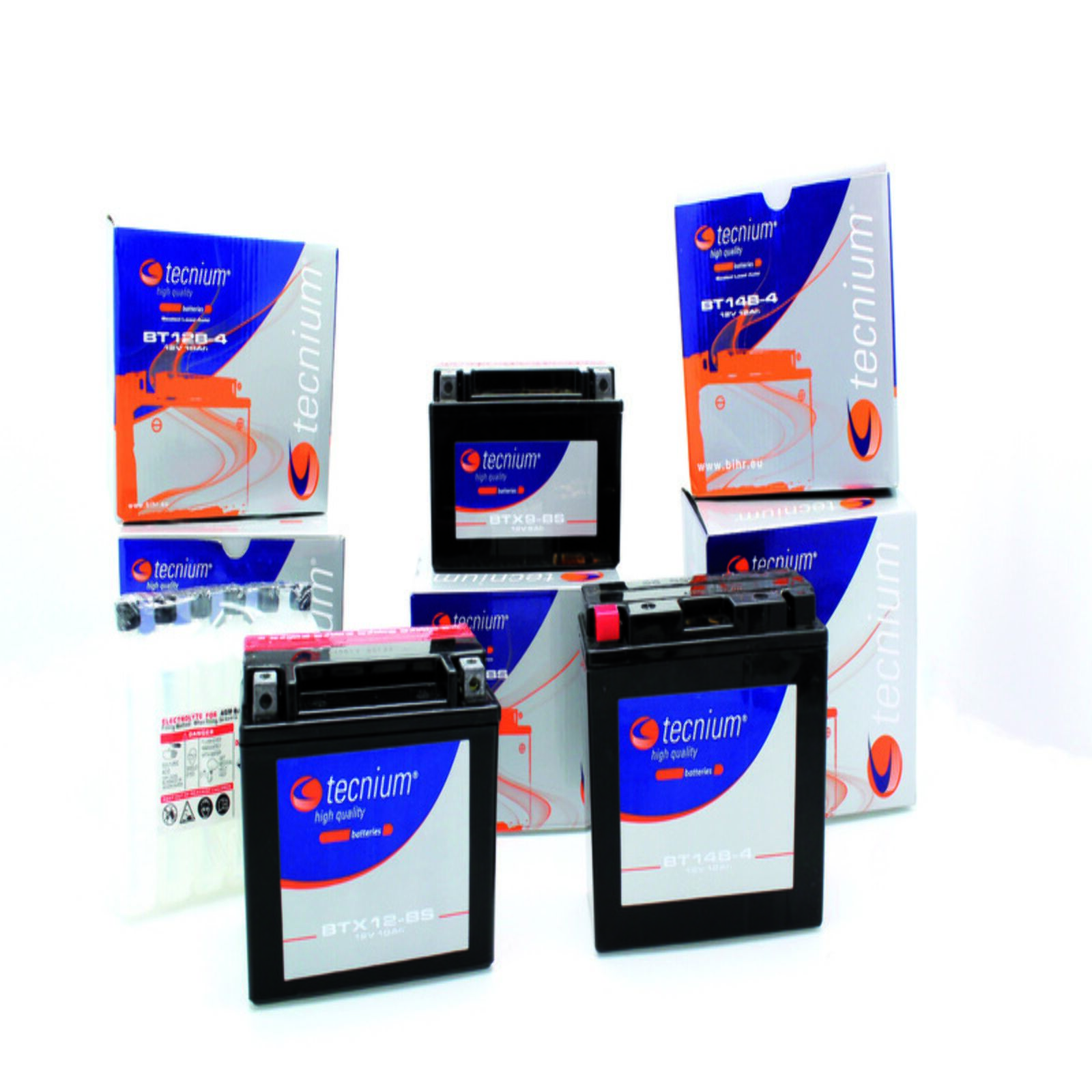 Obrázek produktu Bezúdržbová baterie TECNIUM s kyselinou - BT14B-BS 820629