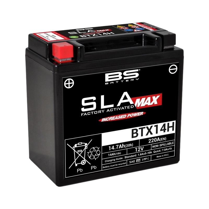 Obrázek produktu BS BATTERY SLA Max Bezúdržbová baterie s tovární aktivací - BTX14H 300887