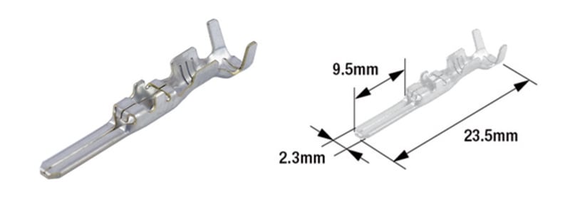 Obrázek produktu TOURMAX Elektrická svorka s kolíkem typu 090 (FRW) ETP-55