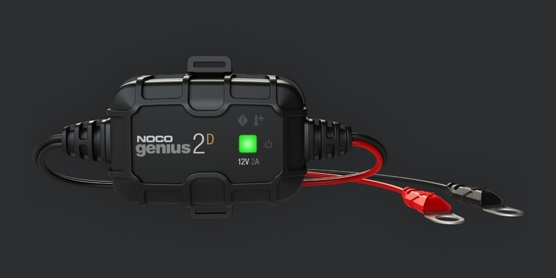 Obrázek produktu Nabíječka baterií NOCO Genius2D Smart s přímou montáží na očko 12V 2A GENIUS2DEU