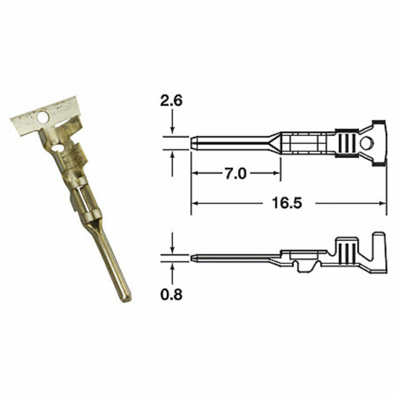 Obrázek produktu BIHR Generický konektor Ø0,85 mm²/1,25 mm² 1101A0241